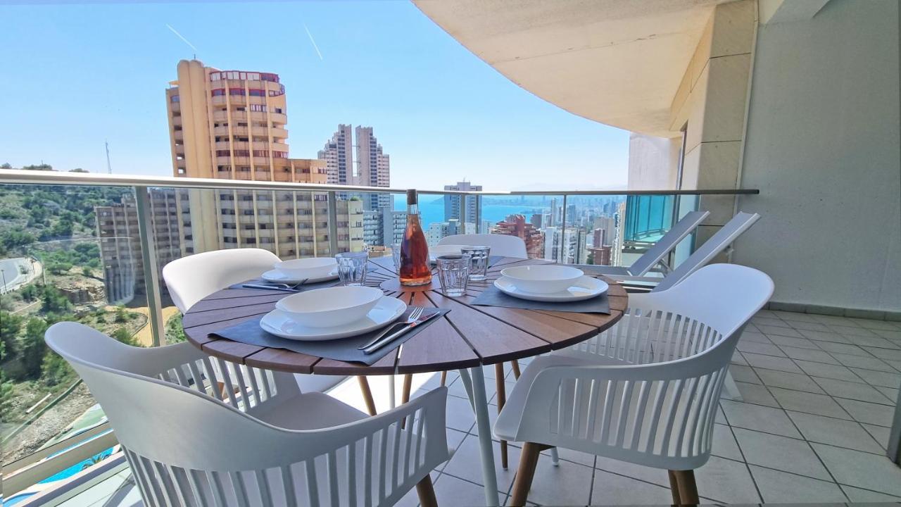 Skyline 9 Apartamento De 2 Dormitorios Soleado Con Terraza Privada เบนิดอร์ม ภายนอก รูปภาพ